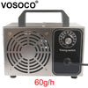 VOSOCO 60g/h Ozone Generator Portable Ozonizer Air Purifier Cleaner Sterilizer Treatment Removal Formaldehyde Ozone Machine