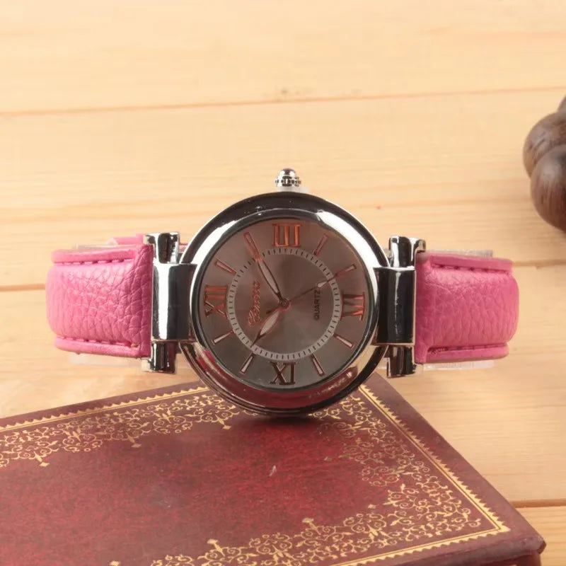 New 2023wokai business watch Quartz sports watch leisure belt men's women's clock