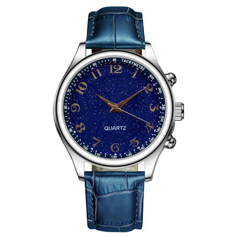 New 2023wokai business watch Quartz sports watch leisure belt men's women's clock