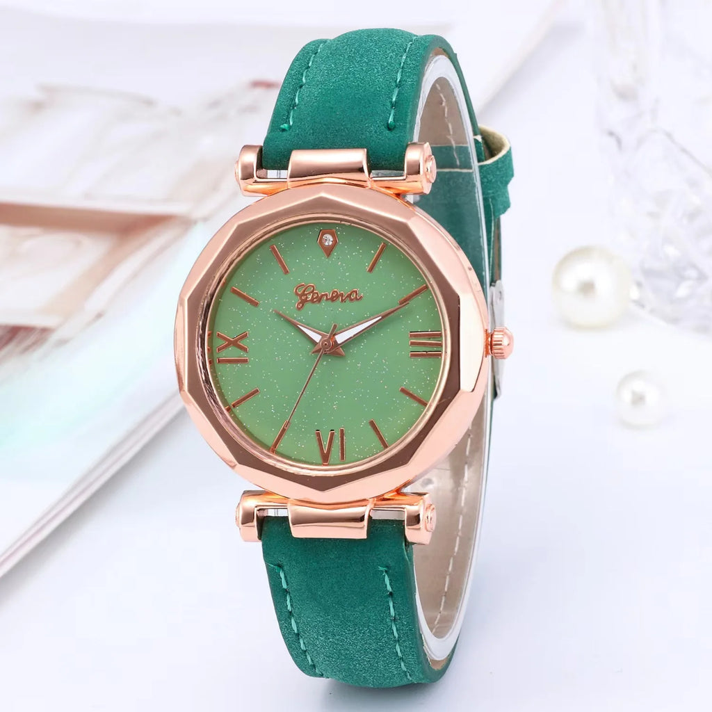 New 2023wokai business watch Quartz sports watch leisure belt men's women's clock