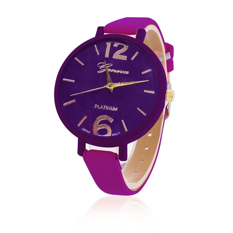 New 2023wokai business watch Quartz sports watch leisure belt men's women's clock