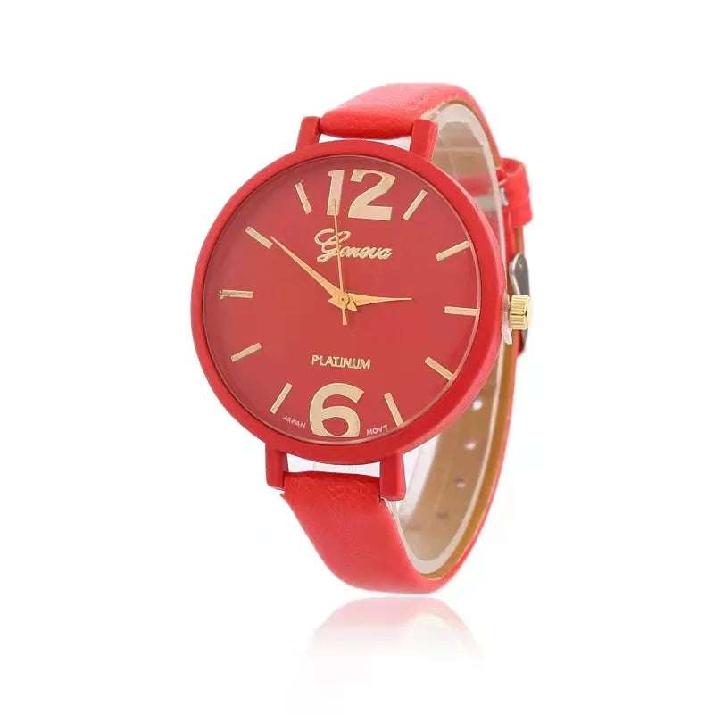New 2023wokai business watch Quartz sports watch leisure belt men's women's clock