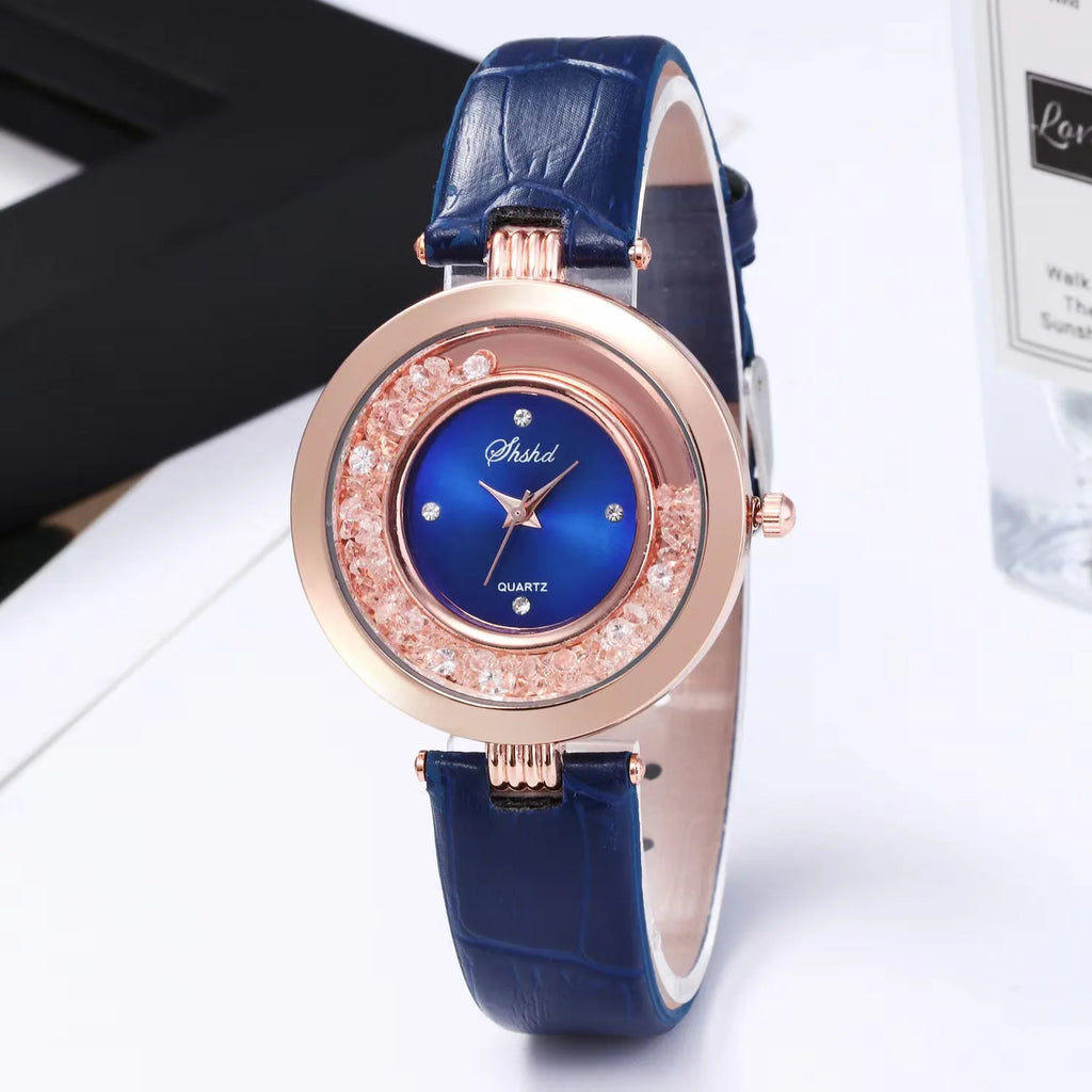 New 2023wokai business watch Quartz sports watch leisure belt men's women's clock