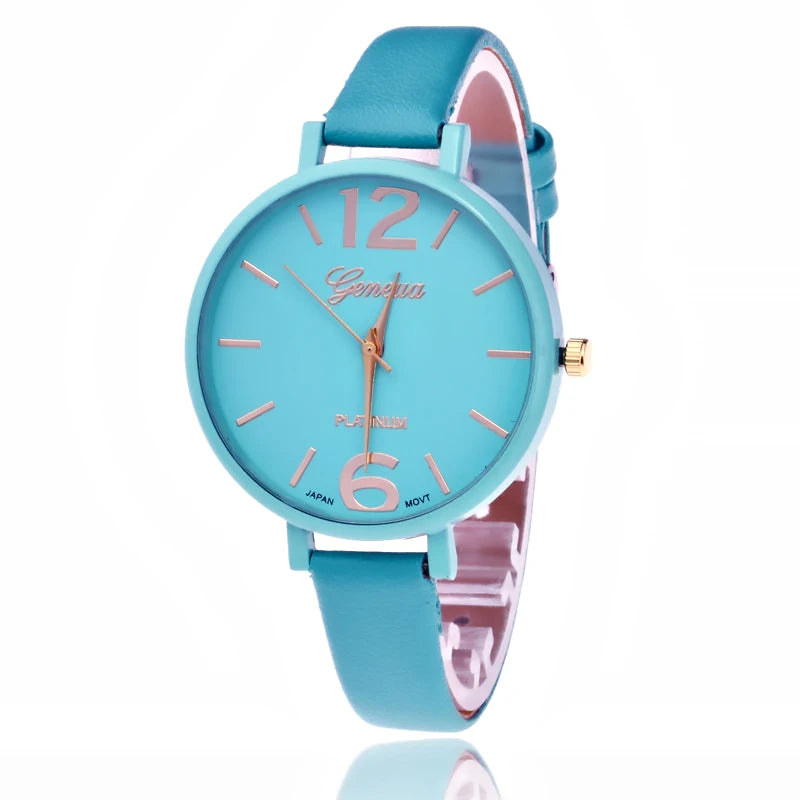 New 2023wokai business watch Quartz sports watch leisure belt men's women's clock