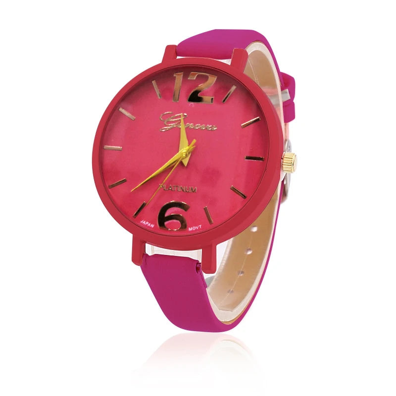 New 2023wokai business watch Quartz sports watch leisure belt men's women's clock