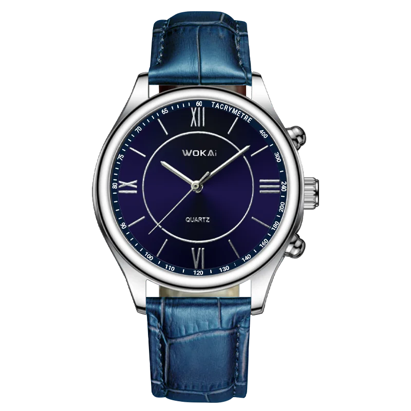 New 2023wokai business watch Quartz sports watch leisure belt men's women's clock